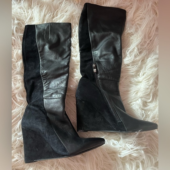 Vince Camuto Kaliah Wedge Boots 7.5 - Picture 1 of 9
